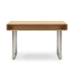 Blonde Oak Console Table - consignment furniture Portland