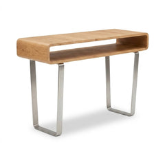 Blonde Oak Console Table - view 3