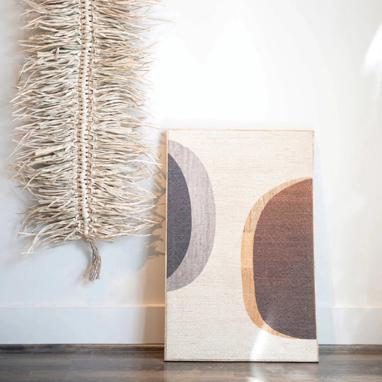 Framed Fabric Wall Decor, 2 Styles