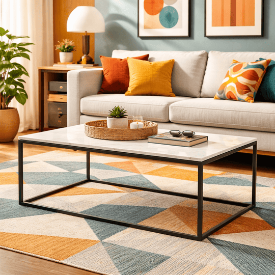 Marble Coffee Table - Whats New Furniture - Portland, Oregon