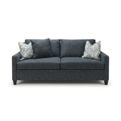 Blue Biltwell Sofa - consignment furniture Portland