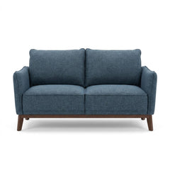 Blue Mid-Century Sofa - consignment furniture Portland