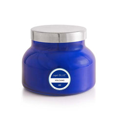 Blue Volcano Candle - scented jar candle by Capri Blue - Whats New Furniture Portland OR