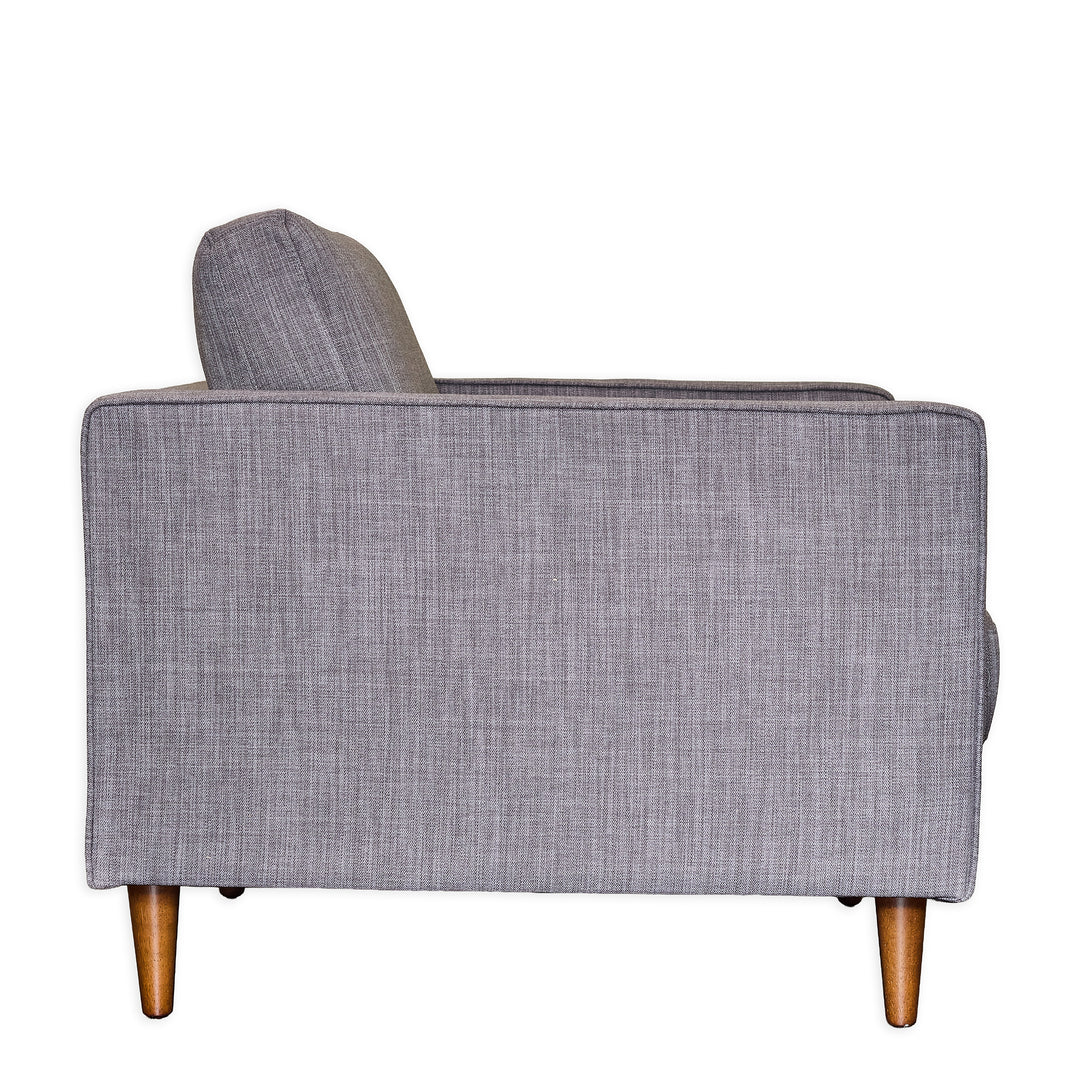 Boca Armchair fabric closeup - mid-century woven armchair by Unique Furniture - Whats New Furniture Portland OR
