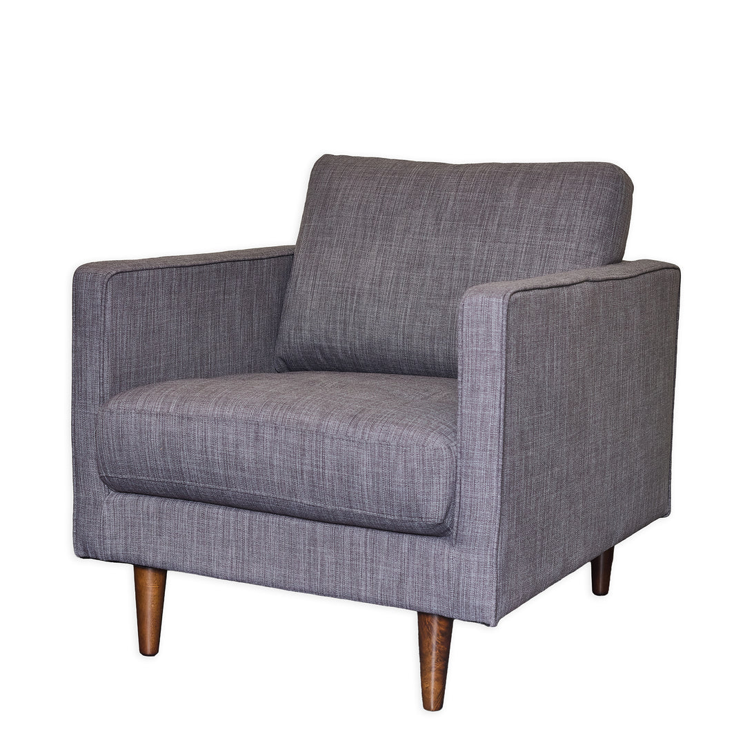 Boca Armchair configuration shot - mid-century woven armchair by Unique Furniture - Whats New Furniture Portland OR