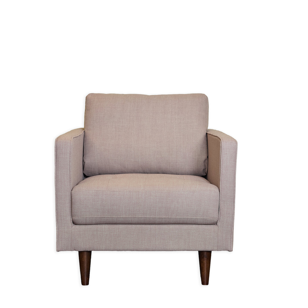 Boca Armchair in Sand - mid-century woven armchair by Unique Furniture - Whats New Furniture Portland OR
