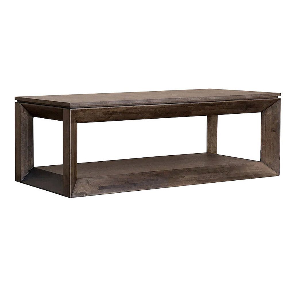 Bradley Coffee Table in Mocha Nutmeg - rectangular coffee table by LH Imports - Whats New Furniture Portland OR