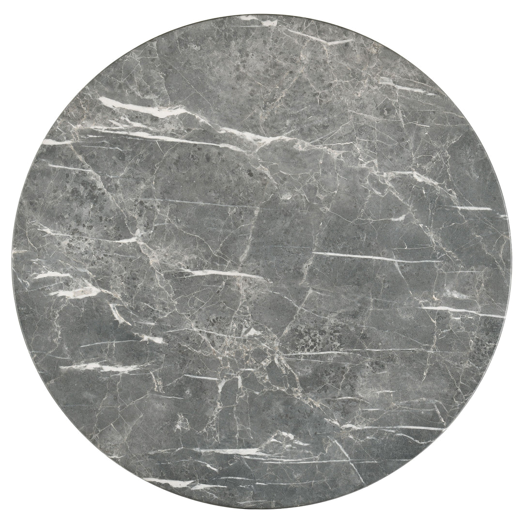Bradley Round SmartTop Cocktail Coffee Table Grey and Natural - What&