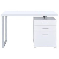 Brennan 47-inch 3-drawer Office Computer Desk White - What&