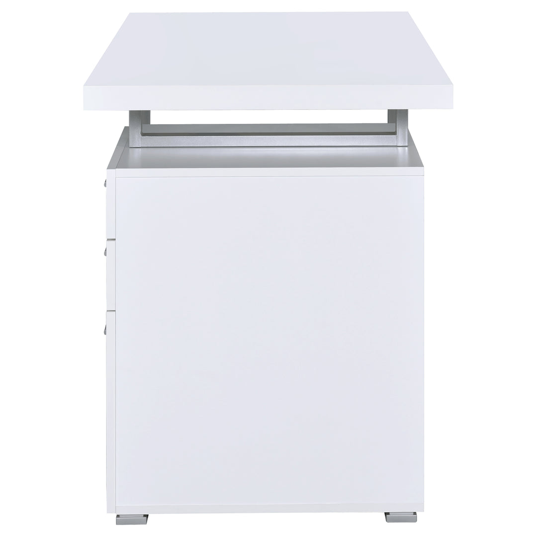 Brennan 47-inch 3-drawer Office Computer Desk White - What&