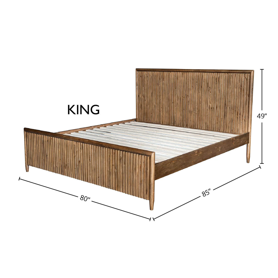 Britanica King Bed Frame - Whats New Furniture - Portland, Oregon