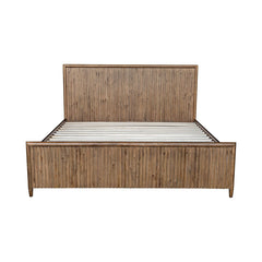 Britanica King Bed Frame in Brown - king bed frame by LH Imports - Whats New Furniture Portland OR