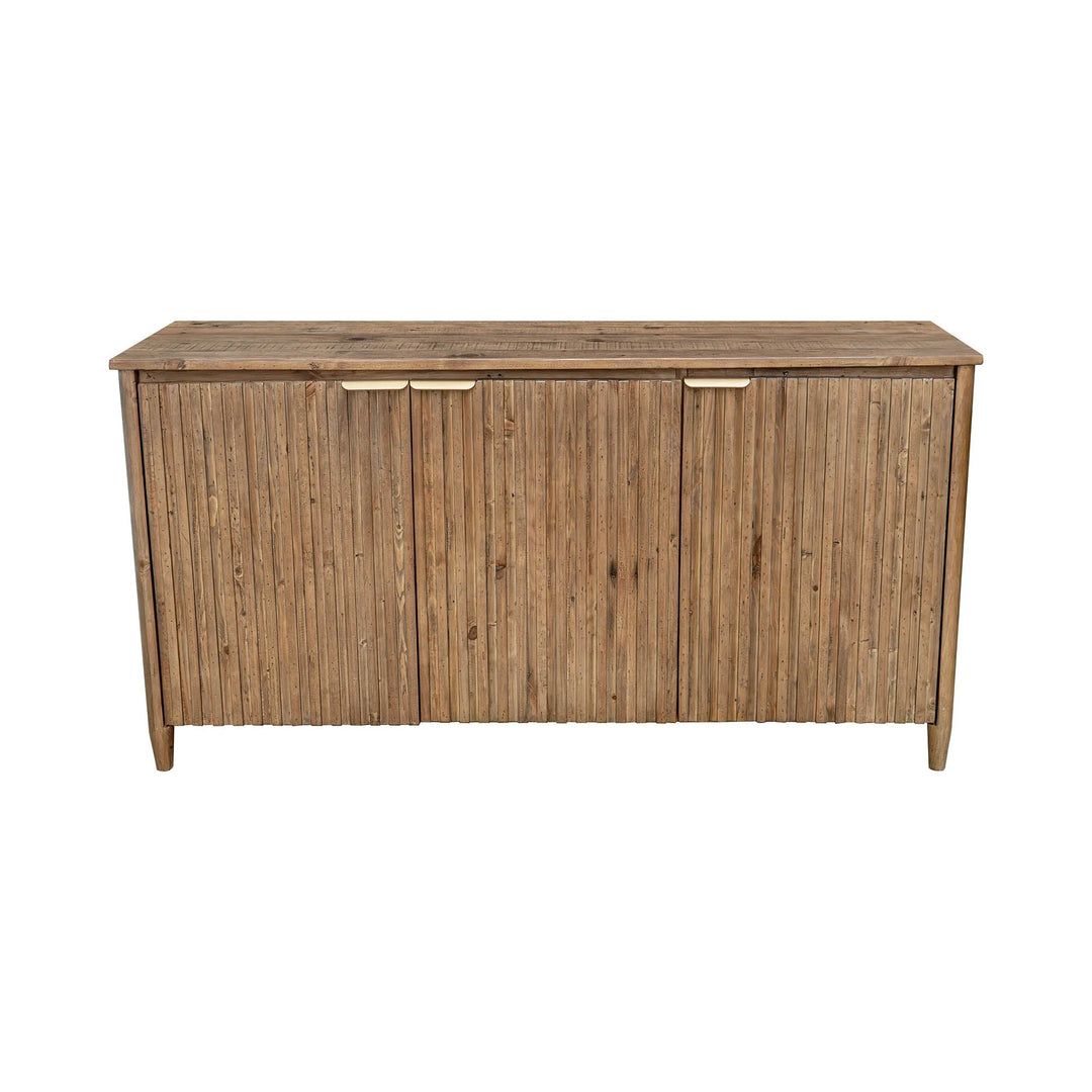 Britanica Sideboard in Brown - reclaimed pine sideboard by LH Imports - Whats New Furniture Portland OR