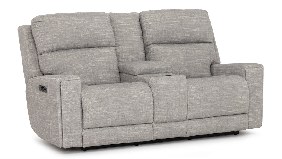 Broken Top reclining console loveseat with cupholders