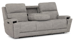 Broken Top power reclining sofa by Stanton, made in Canby Oregon