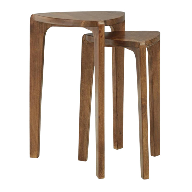 Brynnleigh Nesting Table in brown - 2-piece nesting table set by Ashley - Whats New Furniture Portland OR