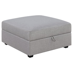 Cambria 5-piece Upholstered Modular Sectional Sofa Grey - What&