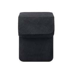 Camille End Table Black Lavastone - End Table by Four Hands - What&