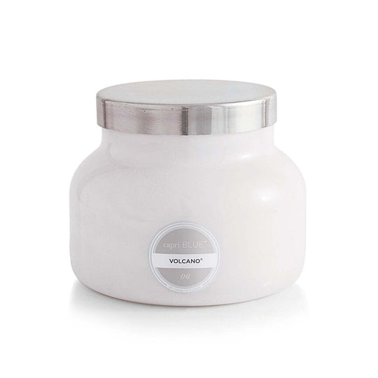 White Volcano Candle 19 oz. - Whats New Furniture - Portland, Oregon