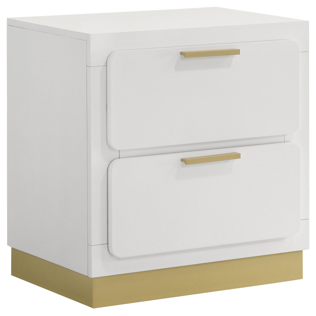 Caraway 2-drawer Nightstand White - What&