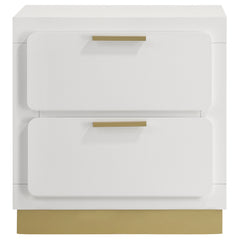 Caraway 2-drawer Nightstand White - What&