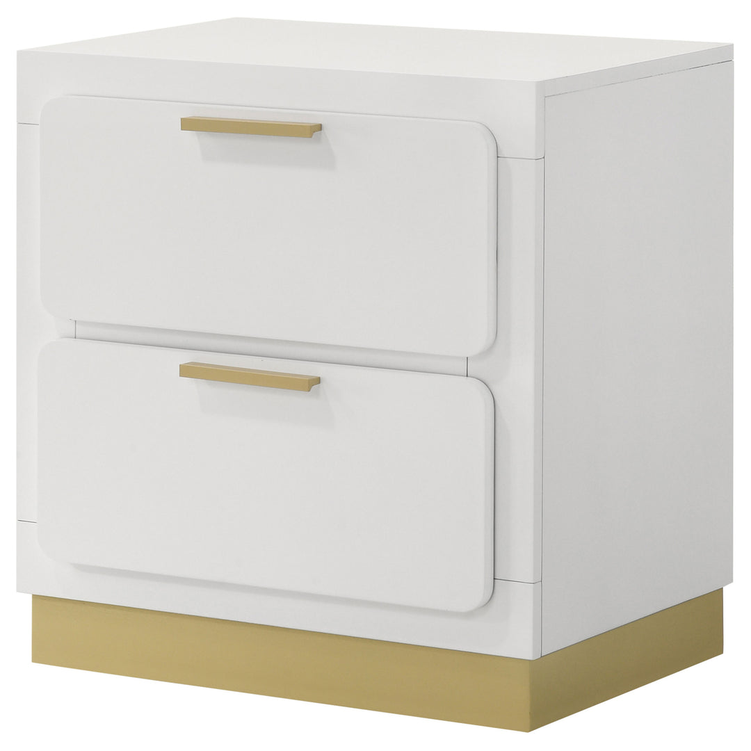 Caraway 2-drawer Nightstand White - What&