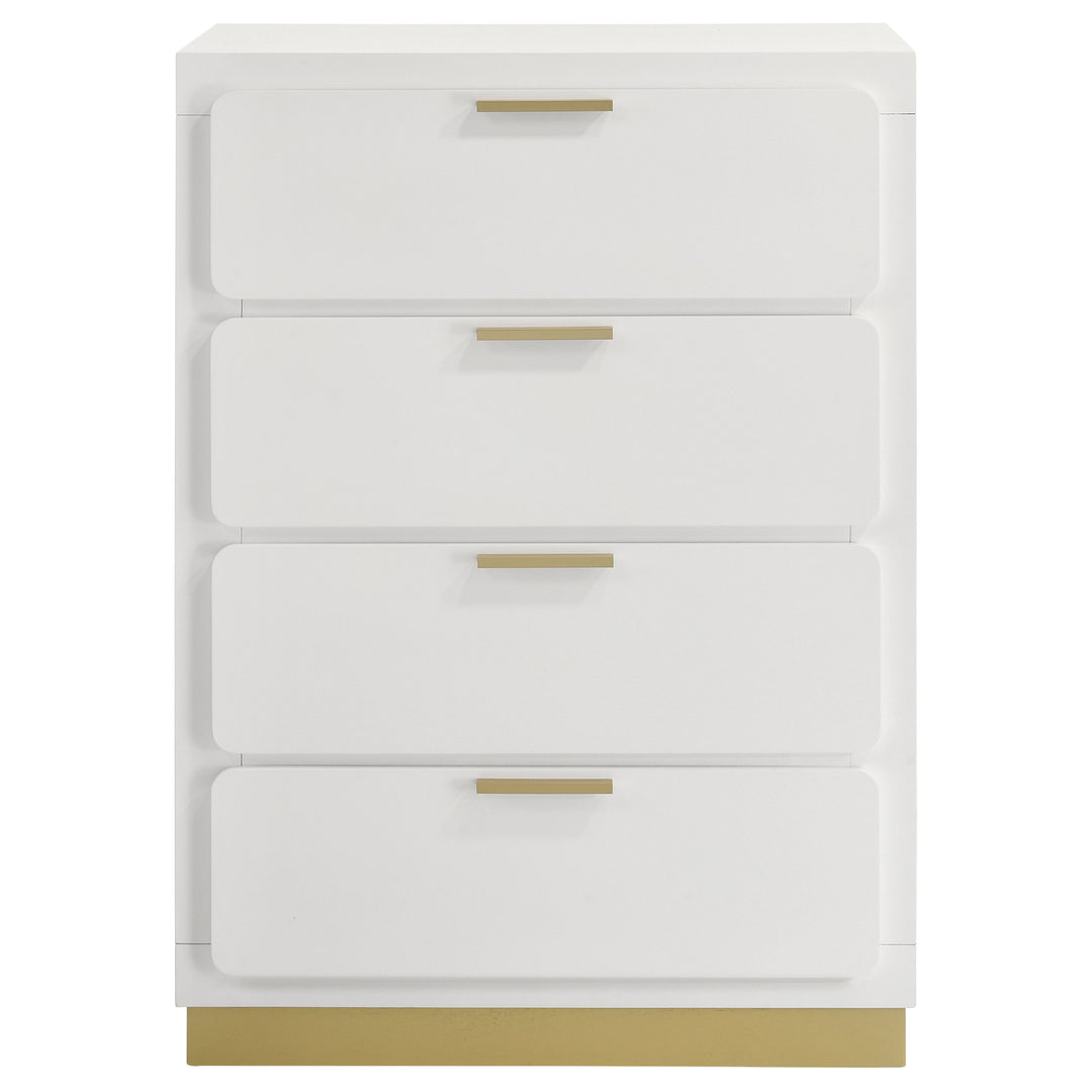 Caraway 4-drawer Bedroom Chest White - What&