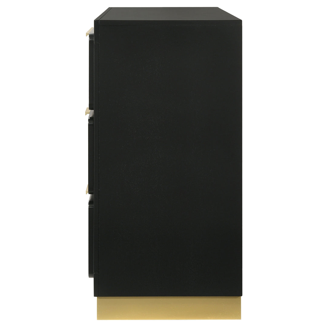 Caraway 6-drawer Dresser Black - What&
