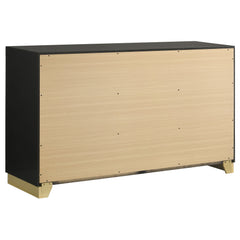 Caraway 6-drawer Dresser Black - What&