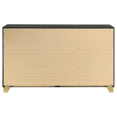 Caraway 6-drawer Dresser Black - What&