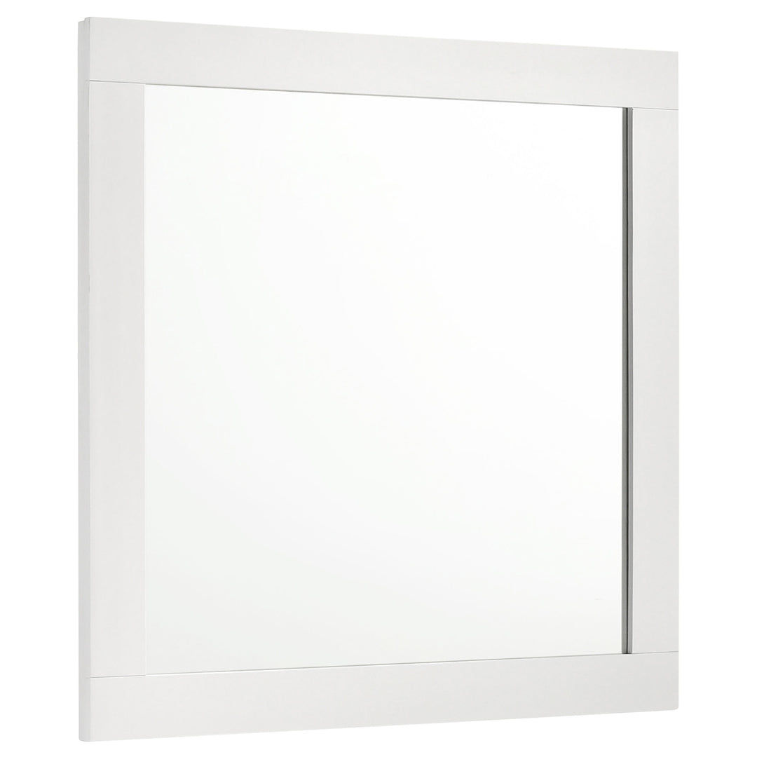Caraway Dresser Mirror White - What&