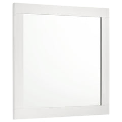 Caraway Dresser Mirror White - What&