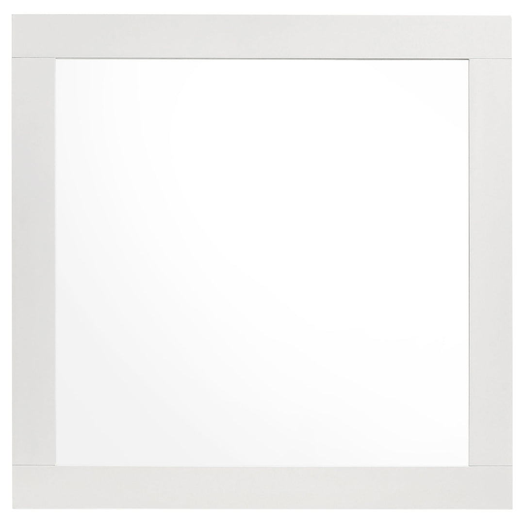 Caraway Dresser Mirror White - What&