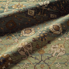 Cardamom Ahava Tufted Rug in tufted back view - hand-tufted wool rug by Jaipur Living - Whats New Furniture Portland OR
