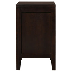 Carlton 2-drawer Nightstand Cappuccino - What&