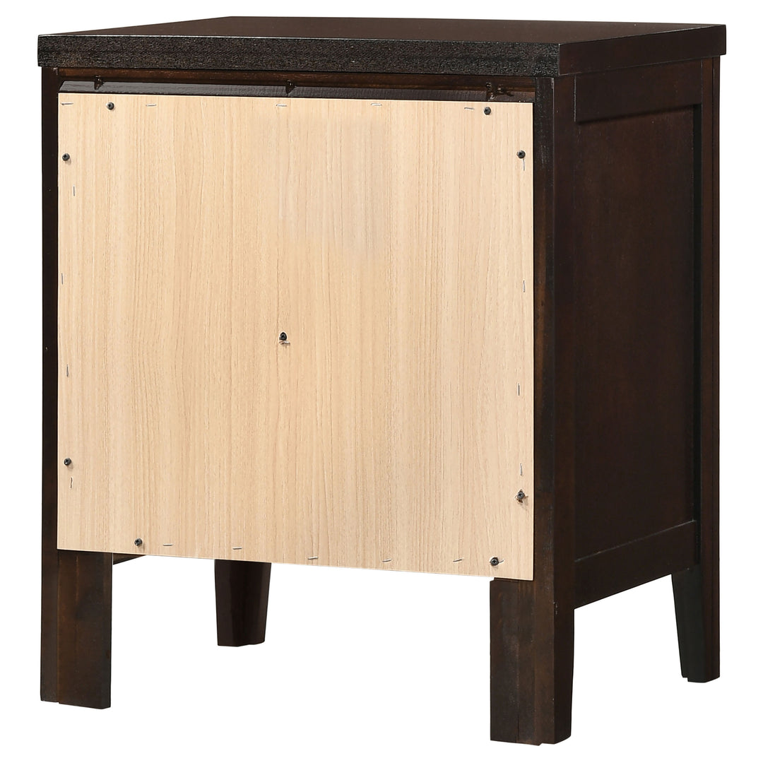 Carlton 2-drawer Nightstand Cappuccino - What&