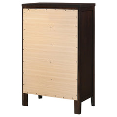 Carlton 5-drawer Bedroom Chest Cappuccino - What&
