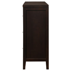 Carlton 6-drawer Dresser Cappuccino - What&