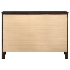 Carlton 6-drawer Dresser Cappuccino - What&