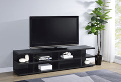 Cartmill 78-inch 2-tier TV Stand Media Console Black - What&