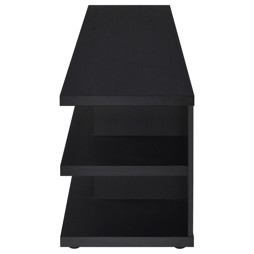 Cartmill 78-inch 2-tier TV Stand Media Console Black - What&