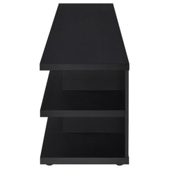 Cartmill 78-inch 2-tier TV Stand Media Console Black - What&