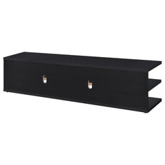 Cartmill 78-inch 2-tier TV Stand Media Console Black - What&