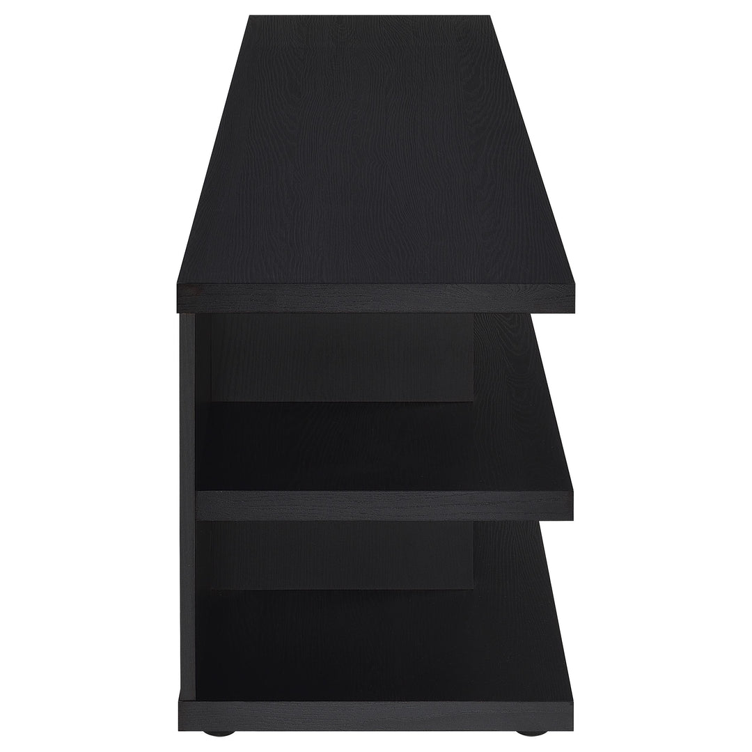 Cartmill 78-inch 2-tier TV Stand Media Console Black - What&