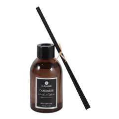 Cashmere Vanilla &amp; Musk Reed Diffuser, 150 ml front view - reed diffuser by Elevarre by Sagebrook Home - Whats New Furniture Portland OR