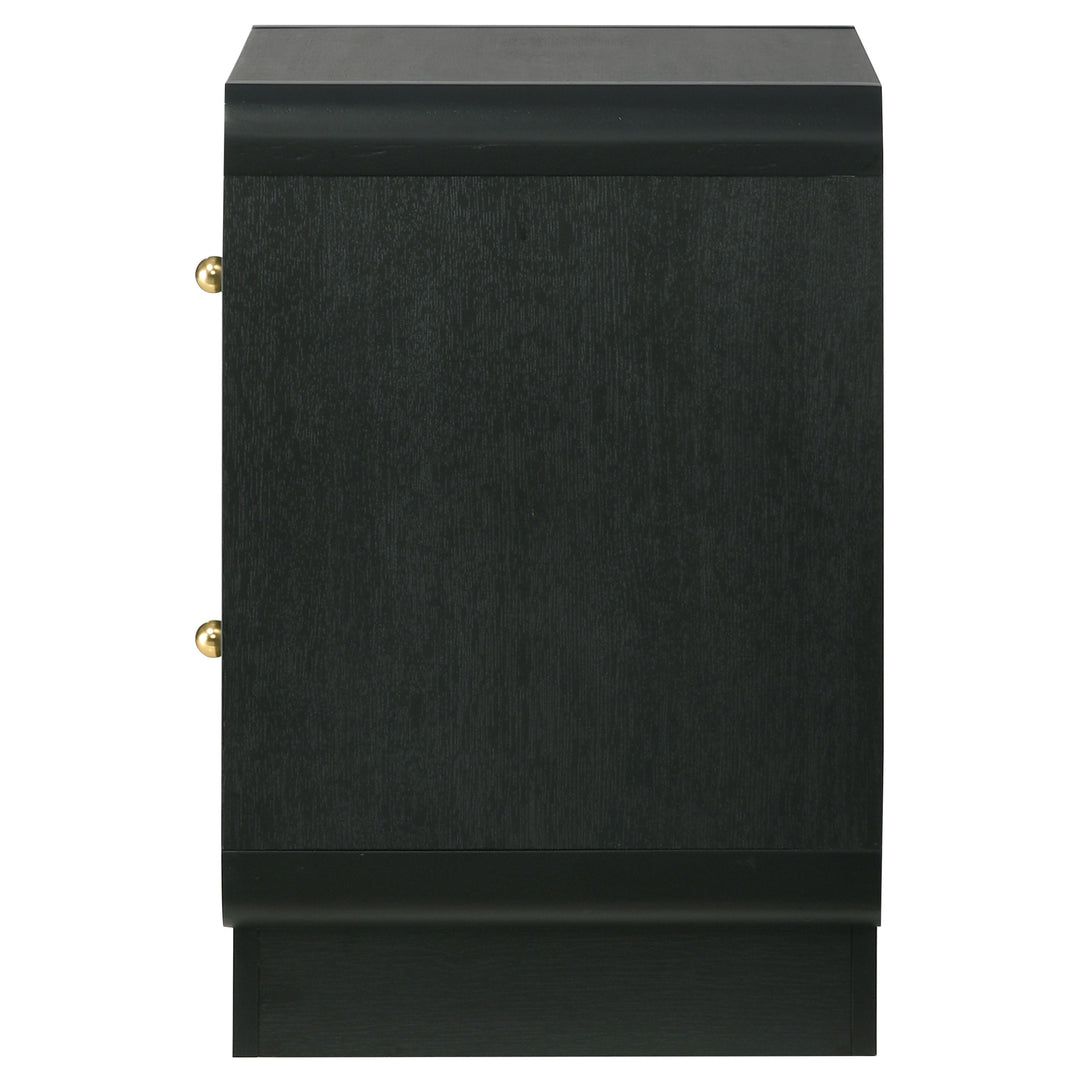 Cavelle 2-drawer Nightstand Bedside Table Black - What&
