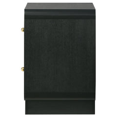 Cavelle 2-drawer Nightstand Bedside Table Black - What&