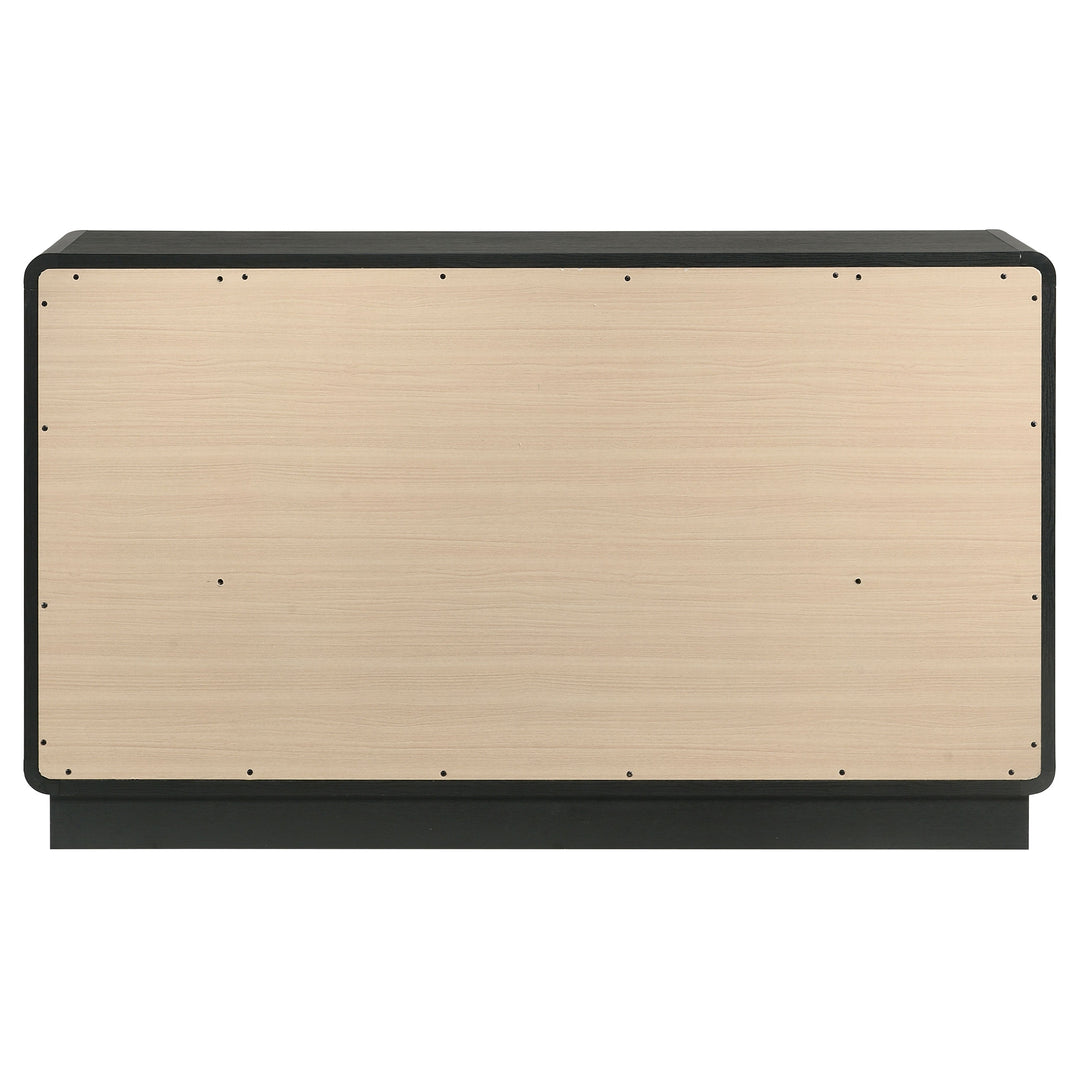 Cavelle 6-drawer Dresser Cabinet Black - What&