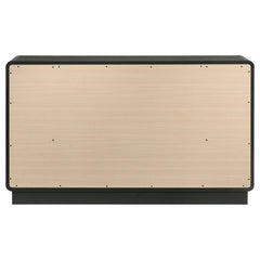 Cavelle 6-drawer Dresser Cabinet Black - What&