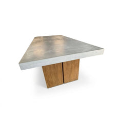 Cement Mid-Century Table - view 4